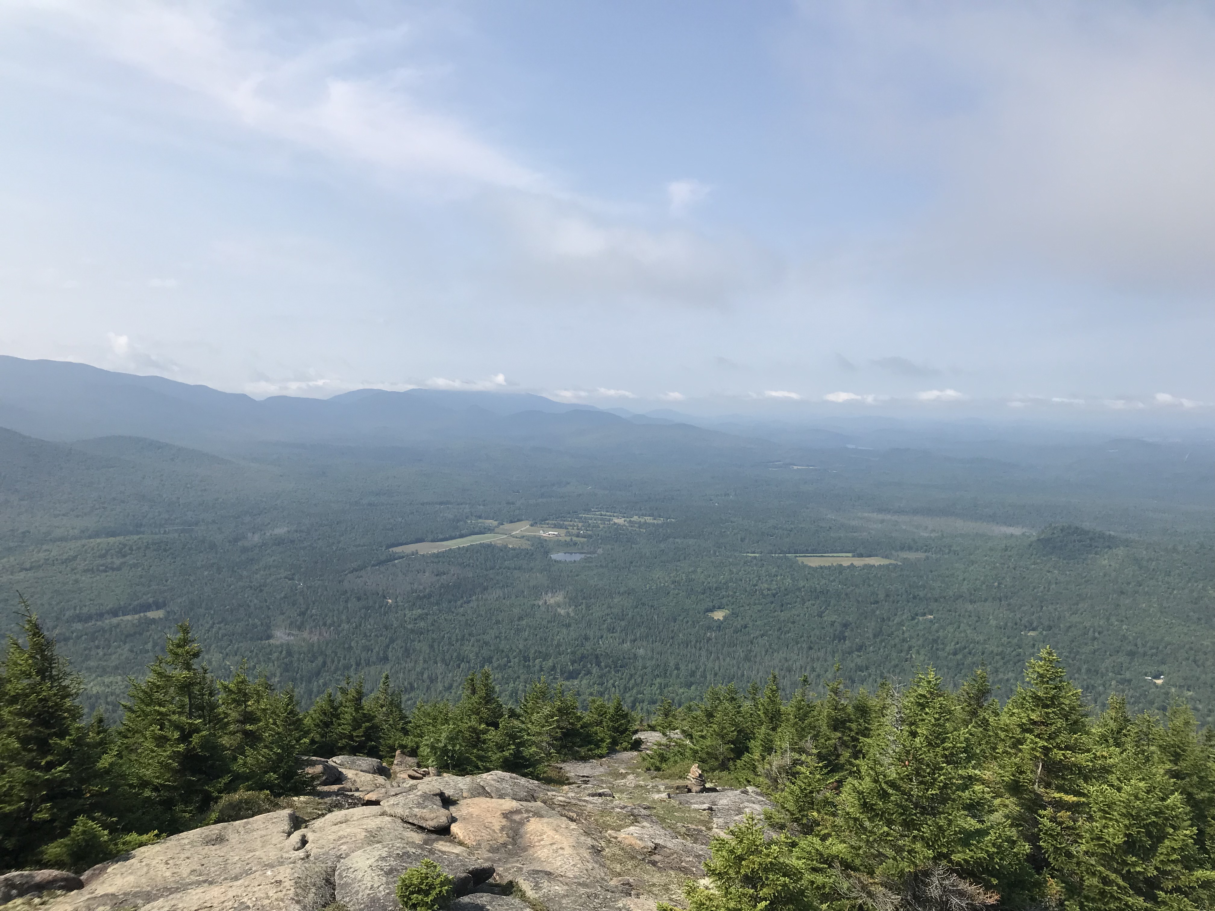 View from summit of Catamount Mountain