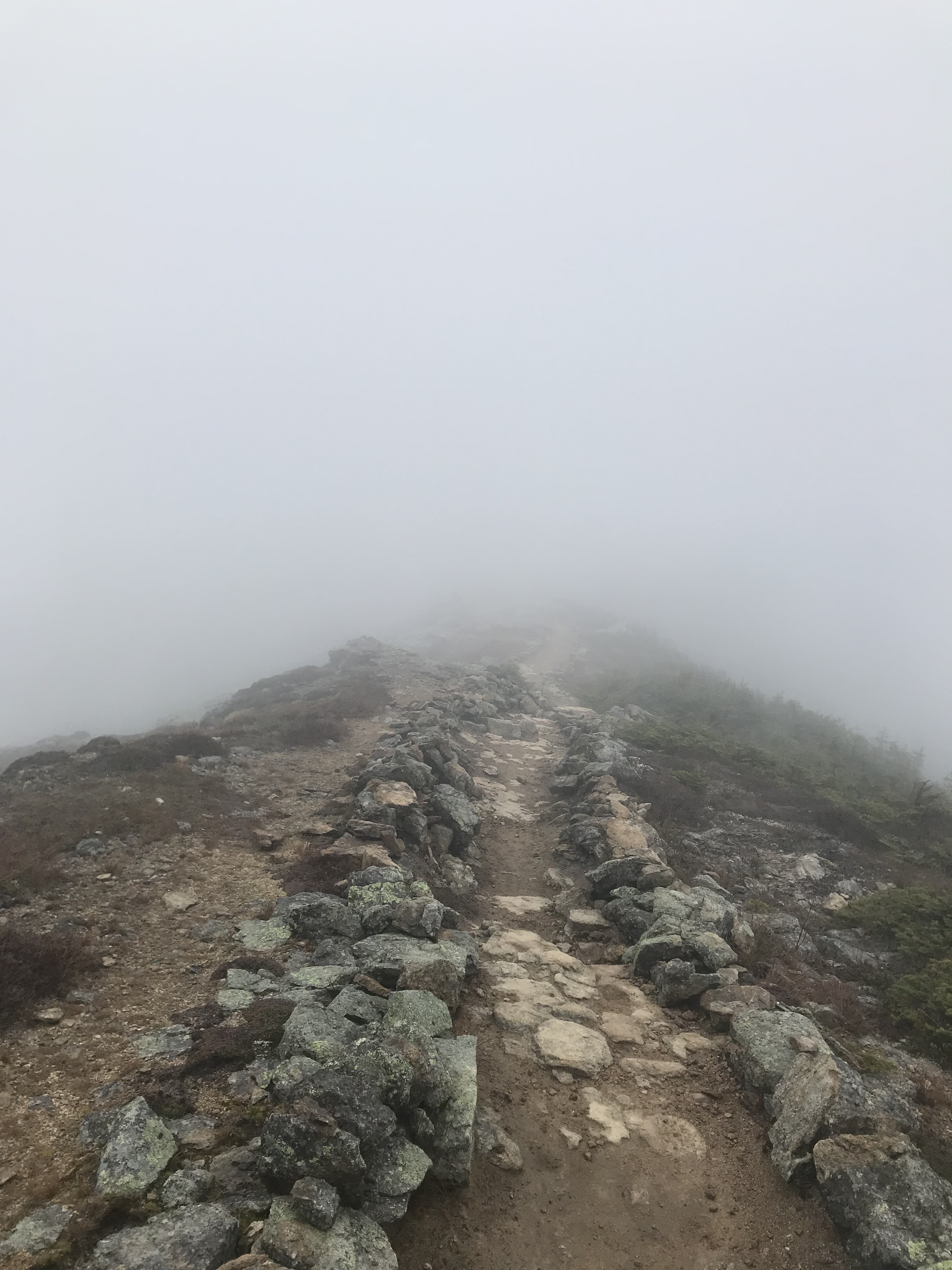 Franconia Ridge Fog