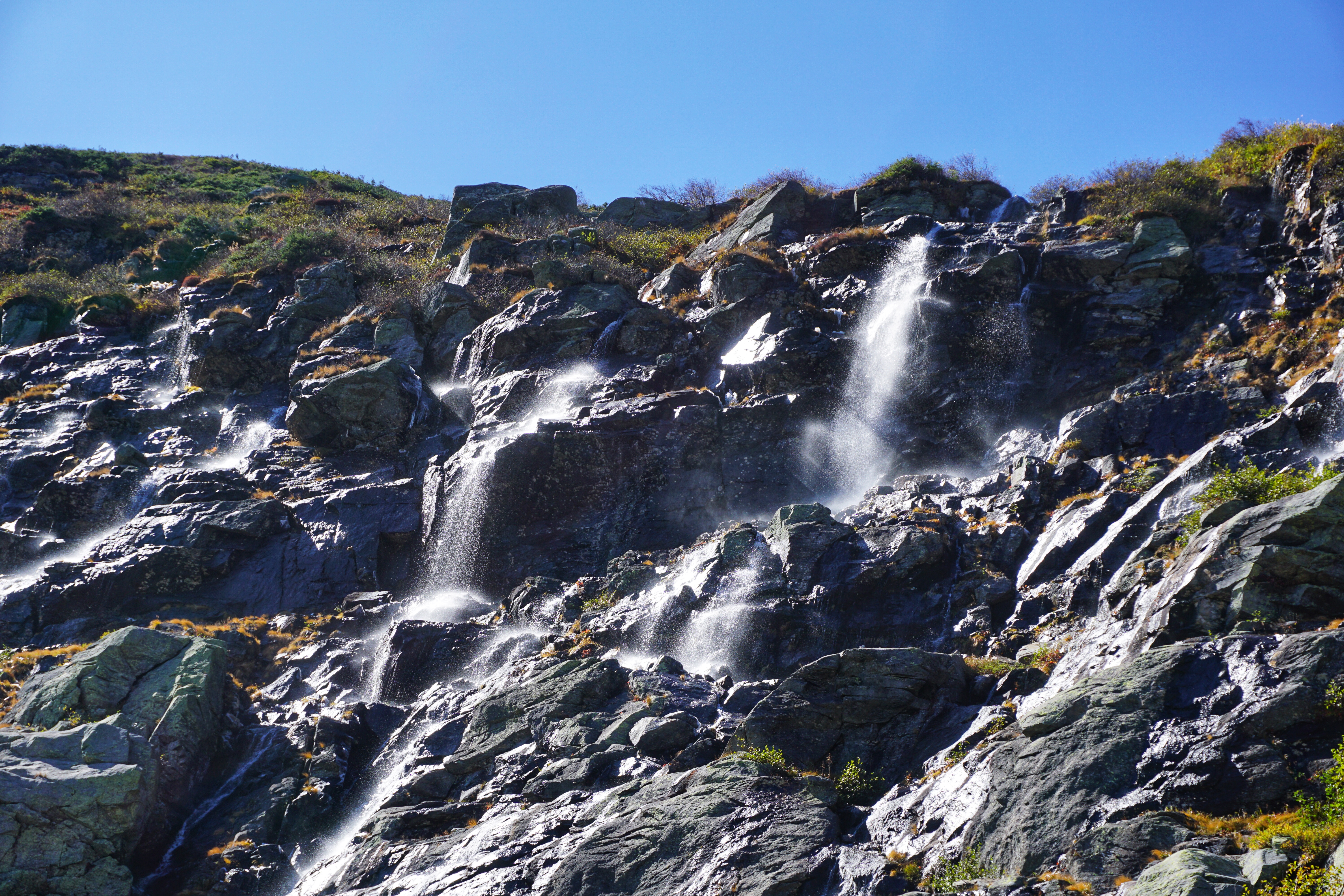 Tuckerman Ravine Waterfalls