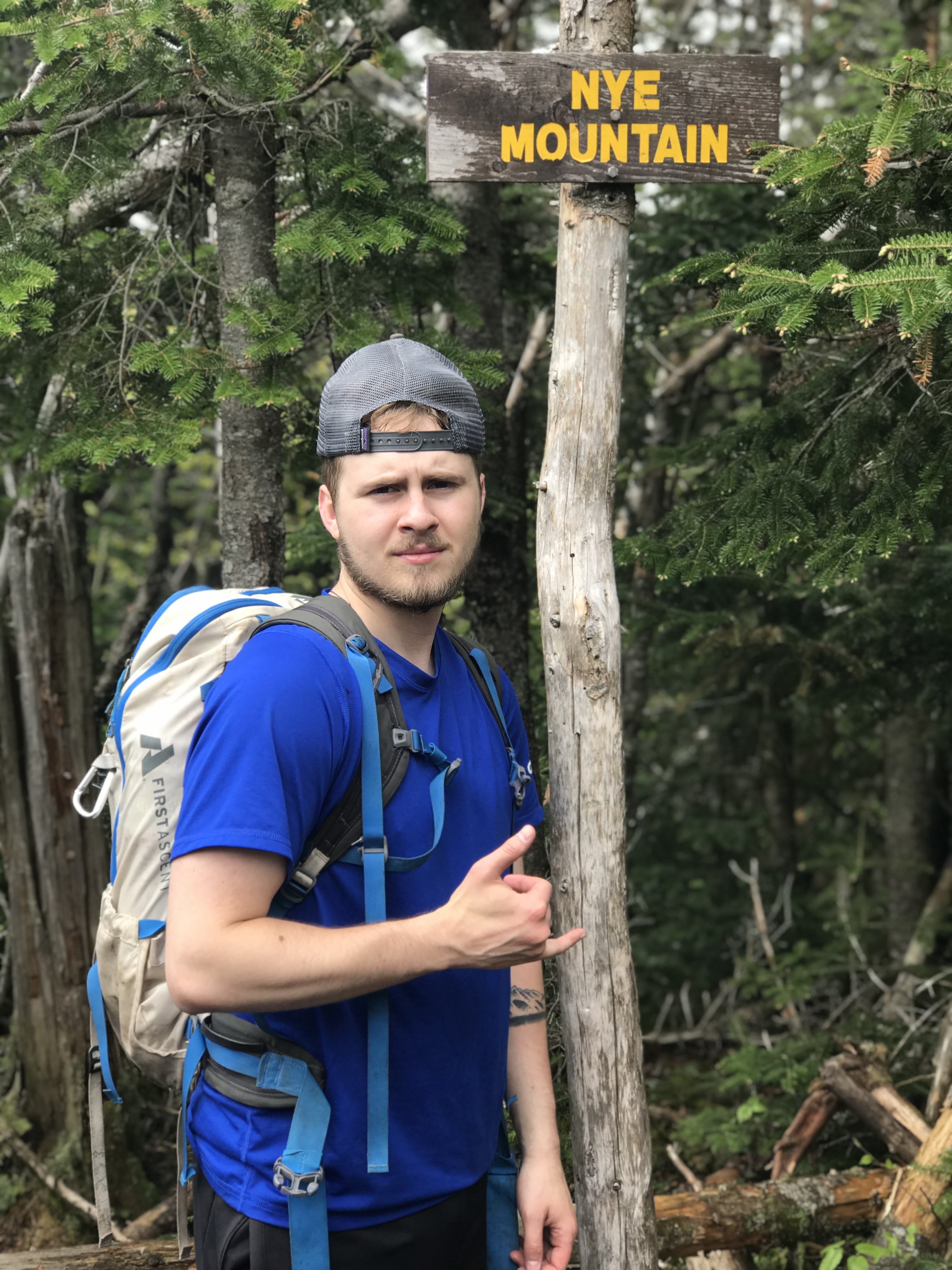Summit of Nye Mountain