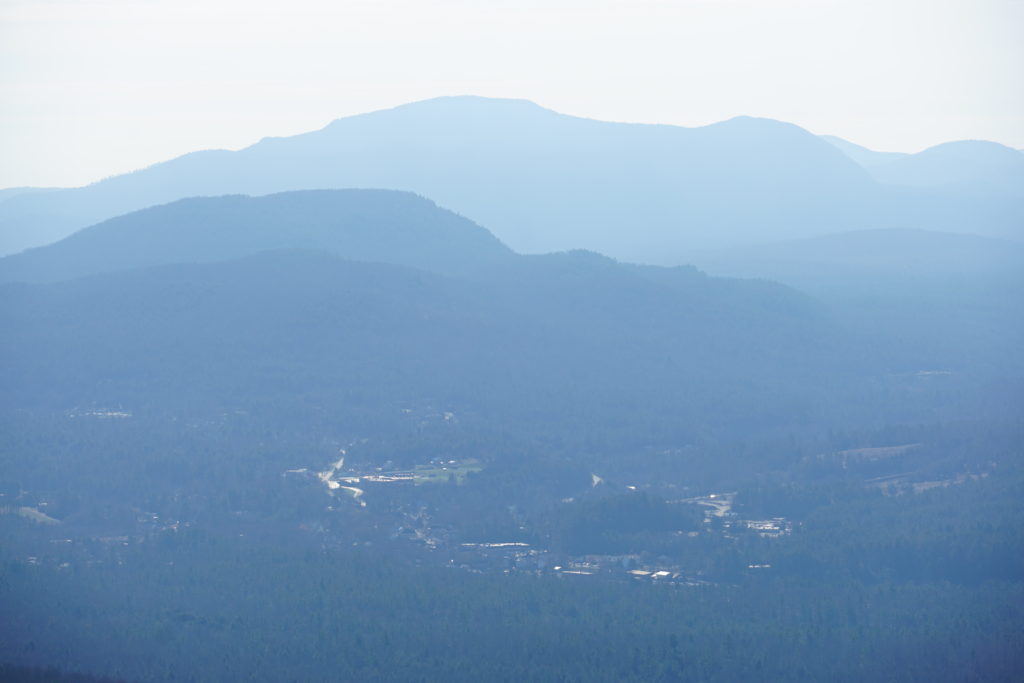 Mountain Layers of the Adirondacks seen from the summit of Moxham Mountain